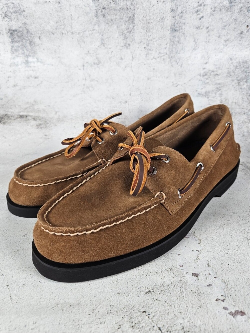 Sperry Authentic Original Cross Lace Boat Shoes / Mens Size 11 / Color - Brown